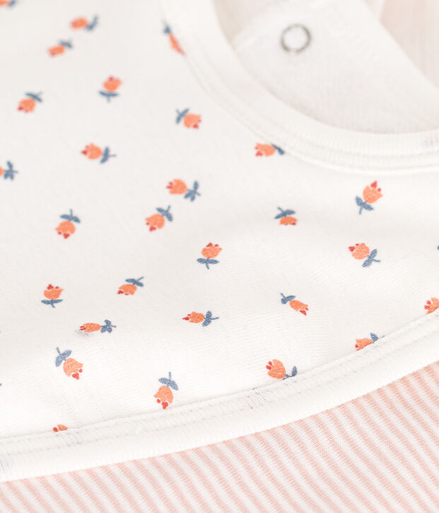 LOT DE 2 BAVOIRS B&Eacute;B&Eacute; EN COTON multicouleur