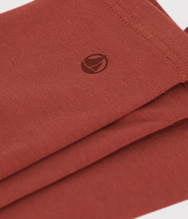 Legging van jersey en elastaan voor meisjes bruin