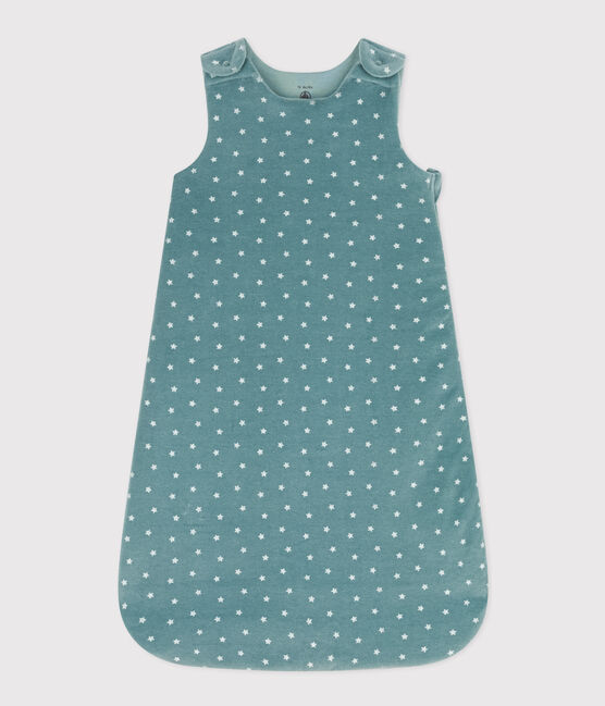 Gigoteuse en velours TOG 2 bleu BRUT/blanc MARSHMALLOW