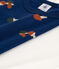 Set van 2 katoenen T-shirt met korte mouwen en champignons voor kleine meisjes / jongens variante 1