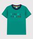 T-shirt manches courtes en coton enfant garçon