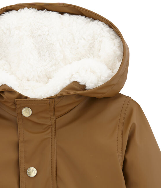 Cire chaud déperlant enfant fille marron BRINDILLE