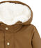 Cire chaud déperlant enfant fille marron BRINDILLE