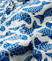 Hoodie met rits in bedrukte jersey voor babyjongens wit MARSHMALLOW/wit MULTICO