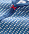 Blauw tubic slaappakje zonder voetjes baby meisje blauw MAJOR/wit ECUME