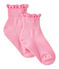 Kanten sokken baby meisje roze PETAL