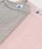Lot de 2 chemises à bretelles en coton ajouré petite fille variante 1