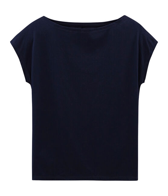 Sea Island T-shirt met korte mouwen vrouwen blauw MARINE