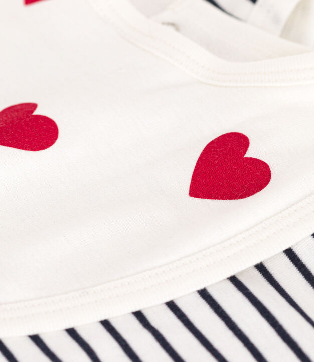 Lot de bavoirs b&eacute;b&eacute; en coton multicouleur