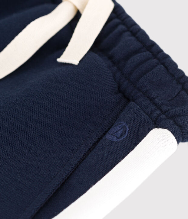 Korte kinderbermuda van effen katoen SMOKING