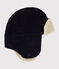 Chapka van velours en sherpa voor kinderen blauw SMOKING