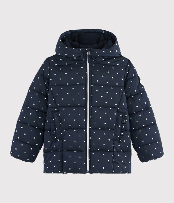 Donsjack kinderen blauw SMOKING/ ARGENT