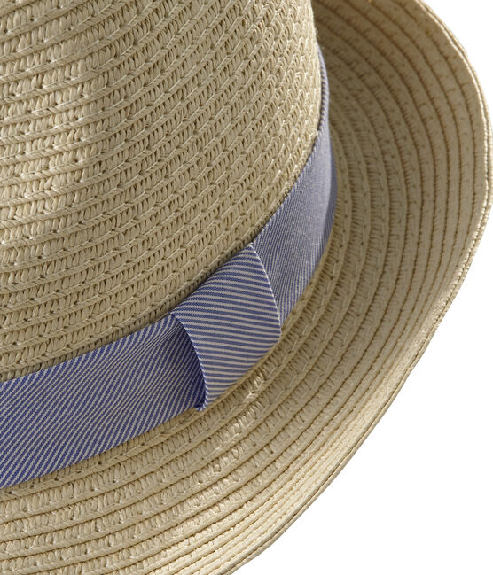 Chapeau De Paille Bebe Garcon Naturel Petit Bateau