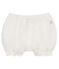 Culotte bloomer bébé fille en lin blanc MARSHMALLOW CN