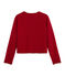 Tricot cardigan meisjes rood TERKUIT