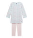 Chemise de nuit fille en bouclette velours