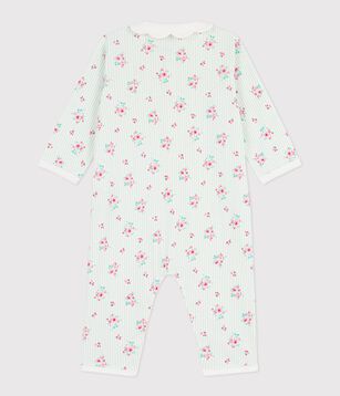 Pyjama Bébé Petit Bateau Coton Sans Pieds Col Bateau Rayé - 'Je T'aime'