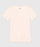 Tee-shirt L'ICONIQUE col rond en coton Femme blanc AVALANCHE+STOP/ MULTICO