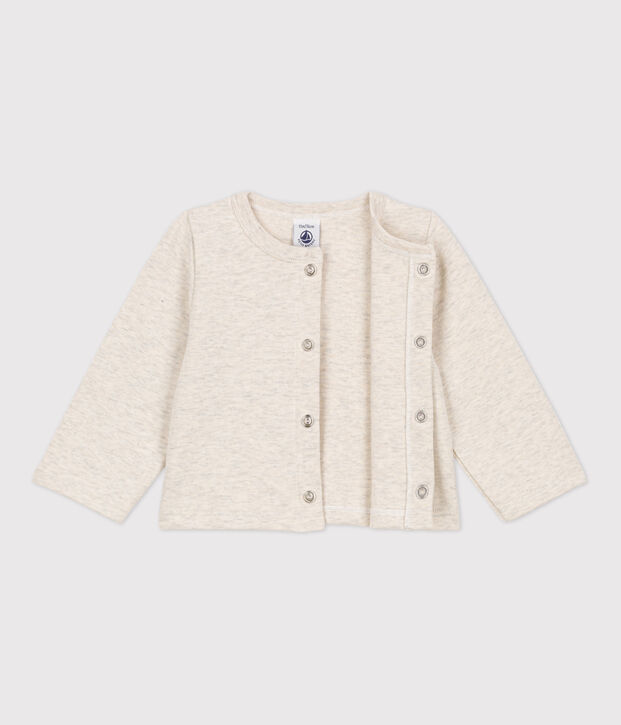 Effen vest in dikke jersey voor baby's MONTELIMAR CHINE
