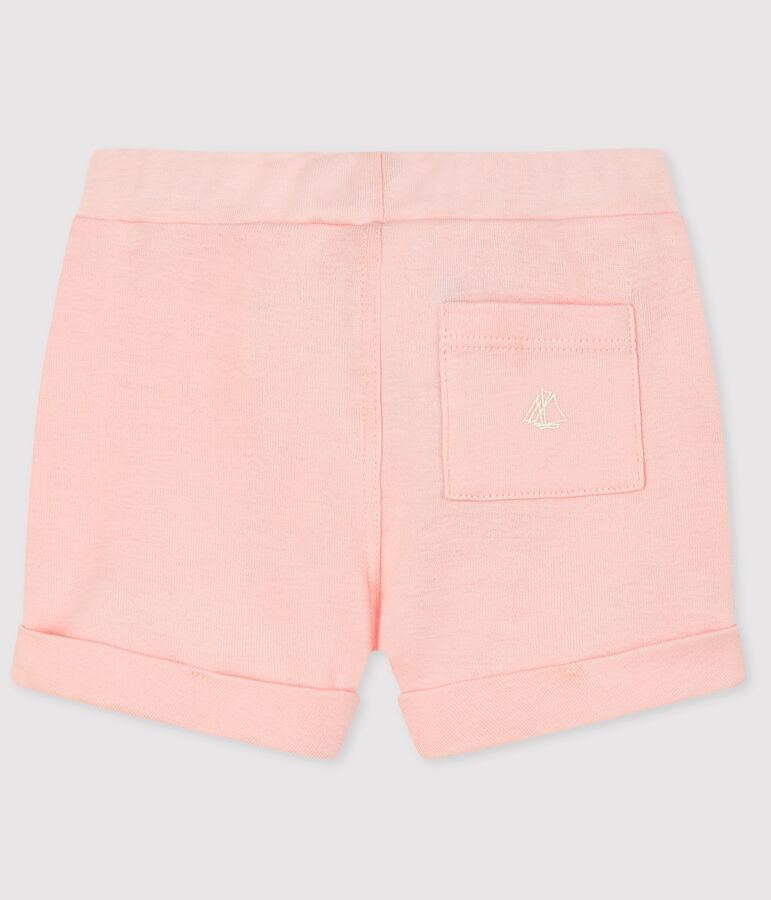 Mesh short babymeisje - babyjongen roze