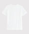 T-shirt met zeefdruk meisjes kinderen wit ECUME