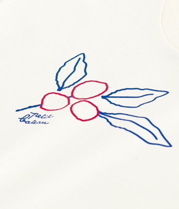 T-shirt met korte mouwen en print voor kinderen MILK