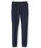 Pantalon femme forme caleçon long en tubique extrafin bleu SMOKING