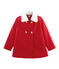 Kinder mantel rood FROUFROU
