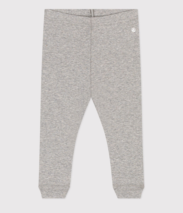 Katoenen legging voor baby's grijs