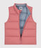 Gewatteerde bodywarmer voor baby's roze ROSEWOOD