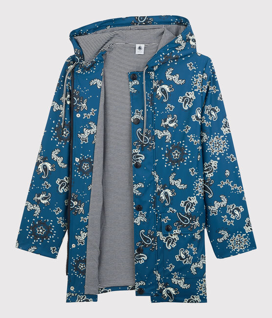 Ciré iconique en matière recyclée et coton BIO bleu BRASIER