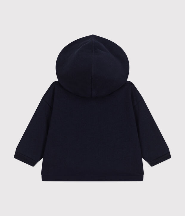 Sweatshirt met kap in molton voor baby. SMOKING