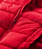 Meisjes donsjack rood TERKUIT
