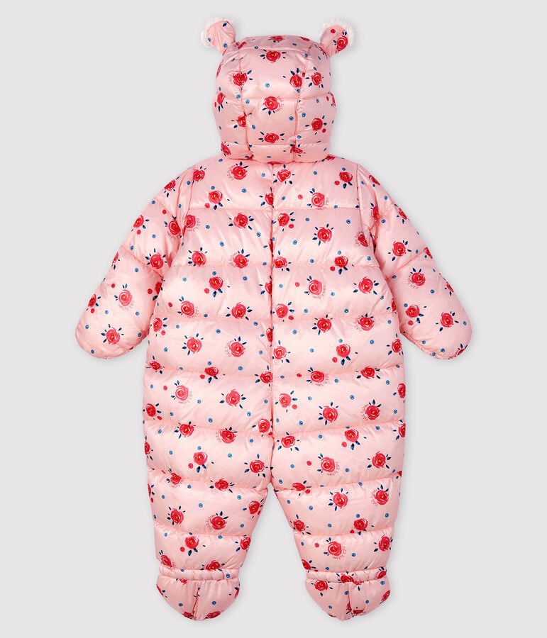 Pilootpakje baby meisje/jongen roze MINOIS/wit MULTICO