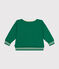 Sweatshirt en molleton bébé vert JARDIN