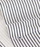 Jurk met lange mouwen in gestreepte tubic wit MARSHMALLOW/blauw SMOKING