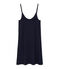 Chemise à bretelles femme en coton léger bleu SMOKING