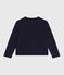 Fleece vestje voor meisjes blauw SMOKING