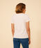 LE Droit, katoenen T-shirt voor dames met ronde hals ecru AVALANCHE