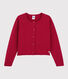 Cardigan en coton enfant fille
