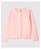 Cardigan en tubique enfant Fille rose MINOIS