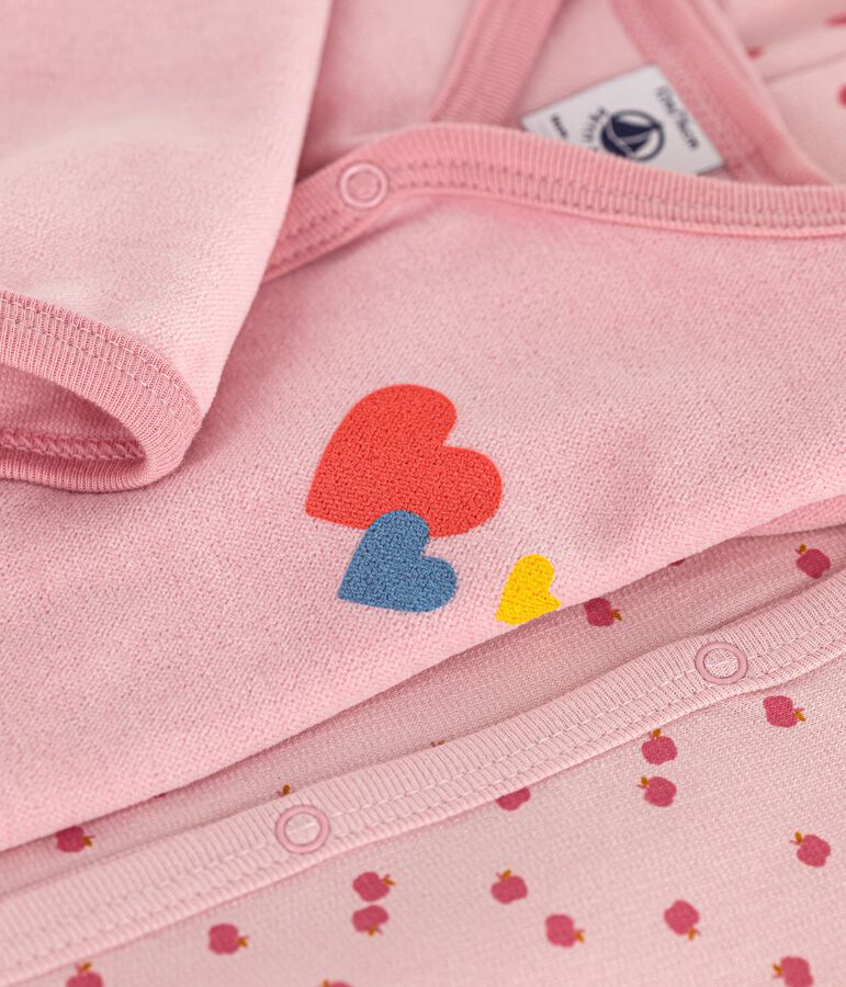 Setje van katoenen babypyjama's met print variante 1