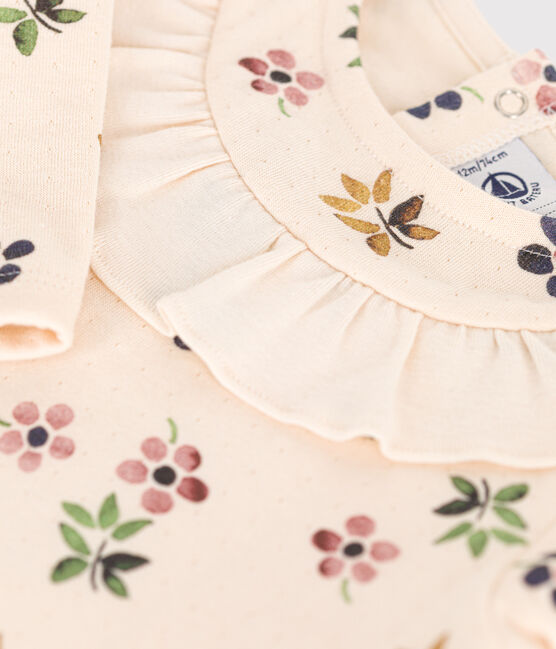 Babybloesje van tubic wit AVALANCHE/ MULTICO