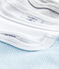 Set van 3 mouwloze body's voor babyjongens wit LOT