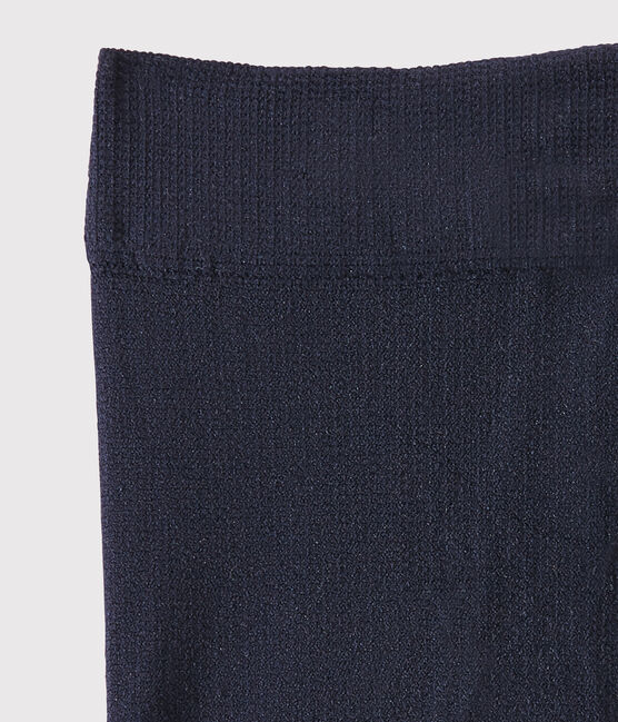 Kousenbroek voor meisjes blauw SMOKING