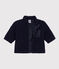 Babyvest in sherpa blauw SMOKING