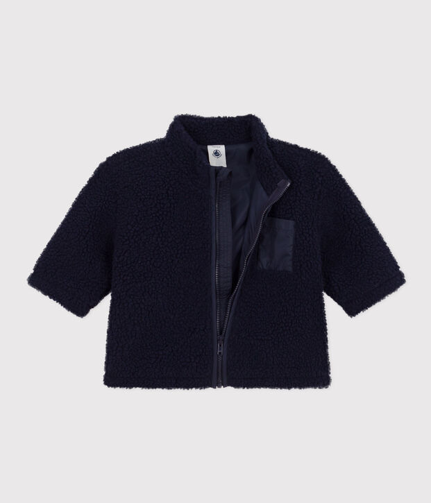 Babyvest in sherpa SMOKING