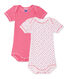 Set van twee body's voor babymeisjes