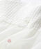 Robe de cérémonie avec du tulle brodé bébé fille blanc MARSHMALLOW/blanc MULTICO