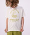 Katoenen T-shirt met korte mouwen voor kinderen wit